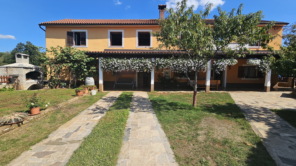 Stone Istrian house with an open view in the vicinity of Buje