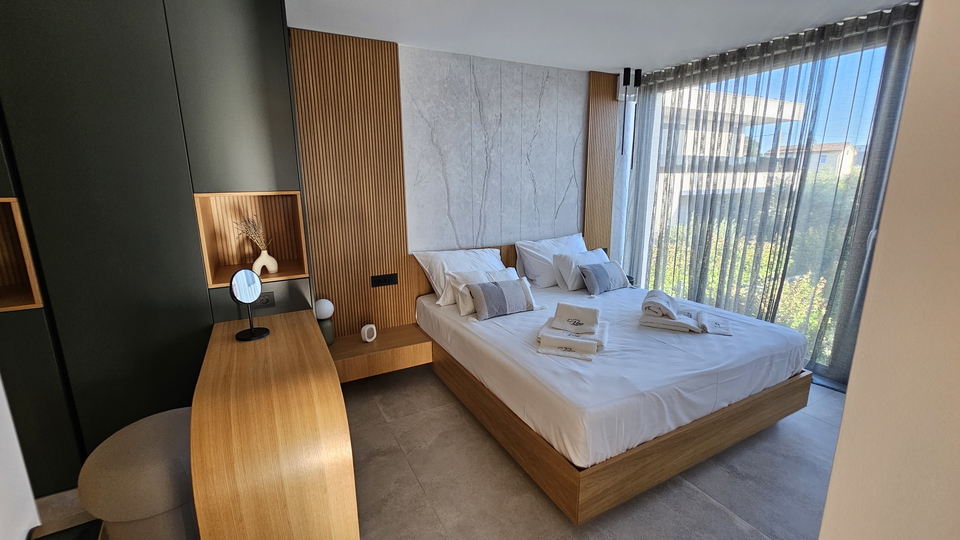 Luxury modern villa with a pool available for long-term rent