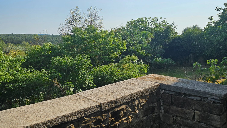 Stancija u okolici Grožnjana s velikim terenom i otvorenim pogledom