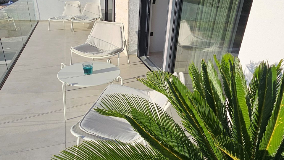 Luxury modern villa with a pool available for long-term rent