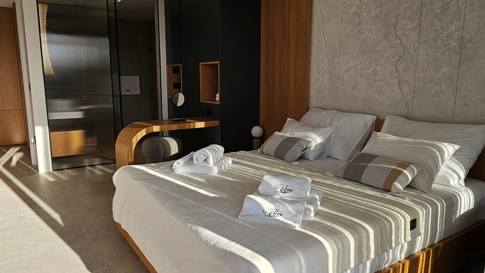 Luxury modern villa with a pool available for long-term rent