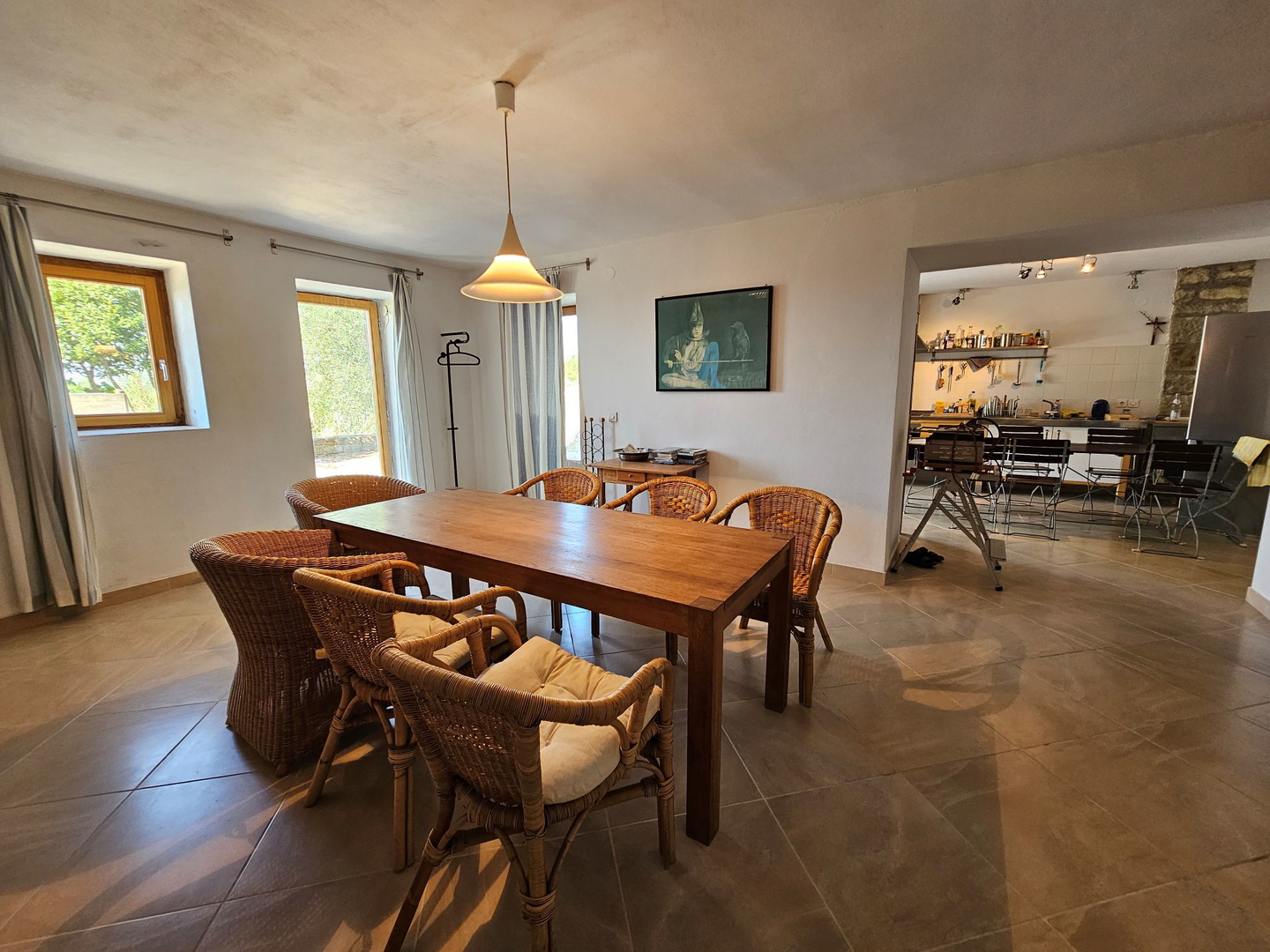 Simpatična kamena kuća u okolici Momjana s otvorenim pogledom