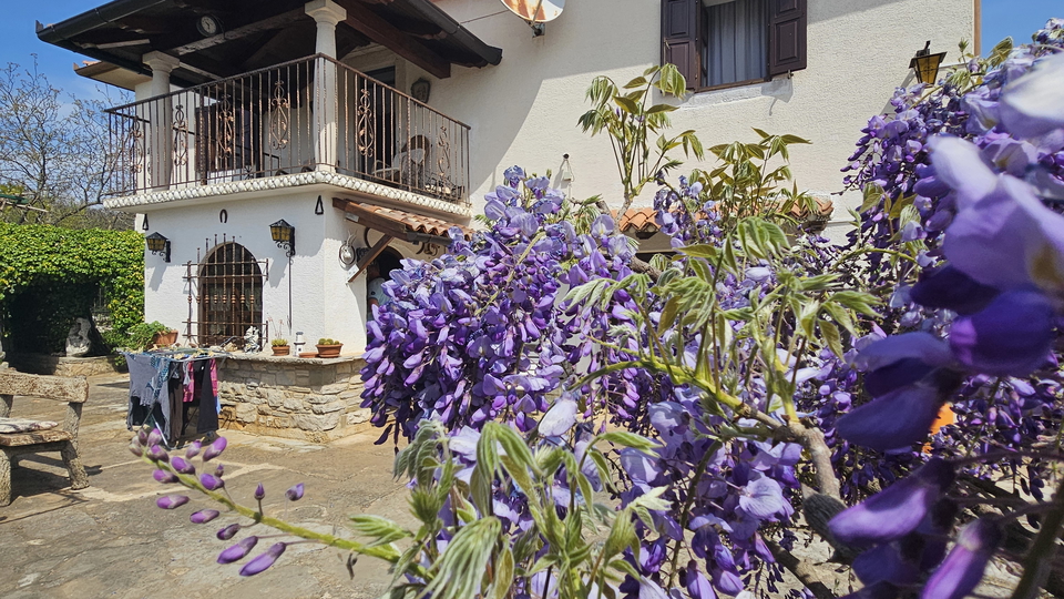 Stone house with a large garden near Buje in Istria