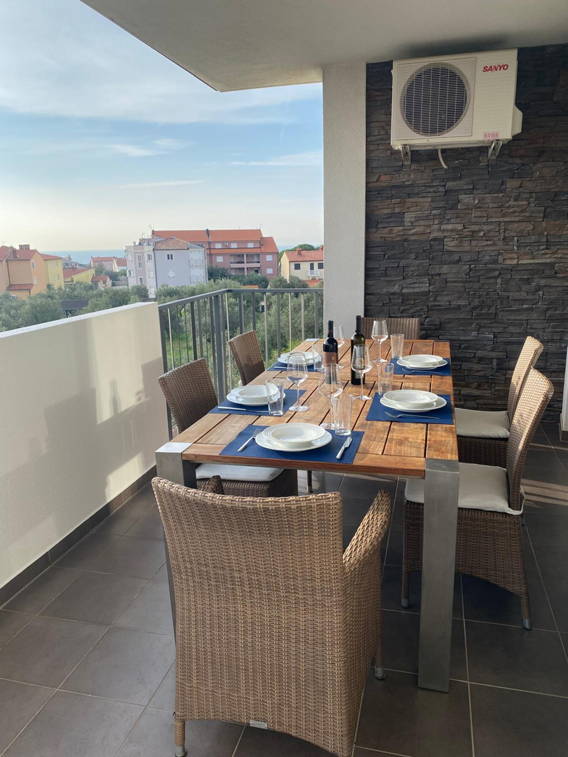 Luxurious apartment near the beach with an open view of the sea and the Brijuni National Nature Park