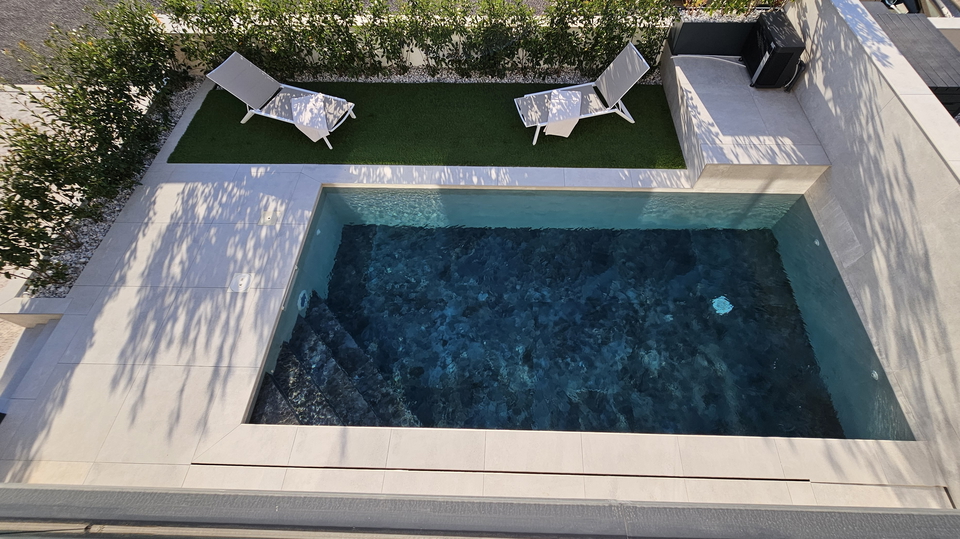 Luxury modern villa with a pool available for long-term rent