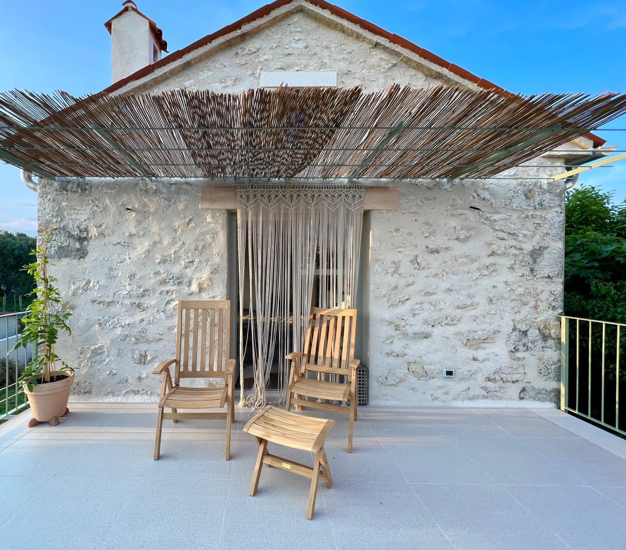 Neues Steinhaus in Brtonigla mit Meerblick