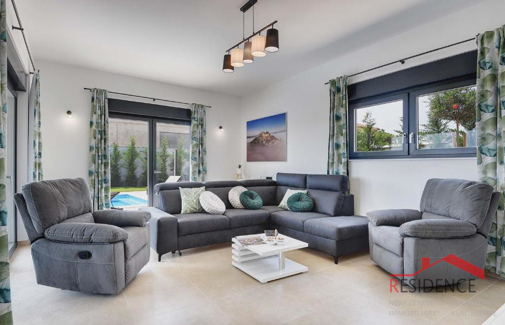 Jadreški, beautiful new villa with swimming pool