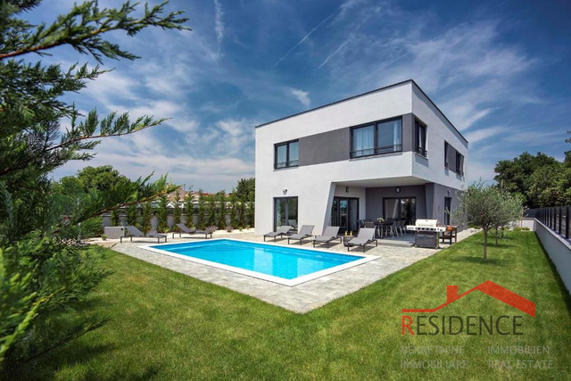 Jadreški, bellissima villa nuova con piscina