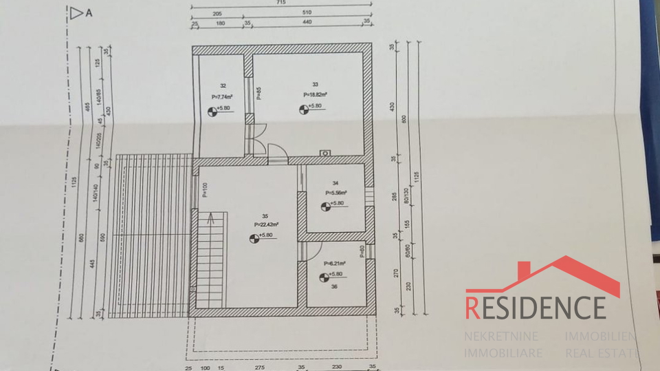 Banjole, Haus mit Meerblick