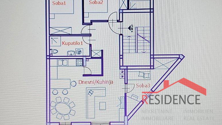 PULA-KAŠTANJER, FIRST FLOOR APARTMENT, NEWLY BUILT