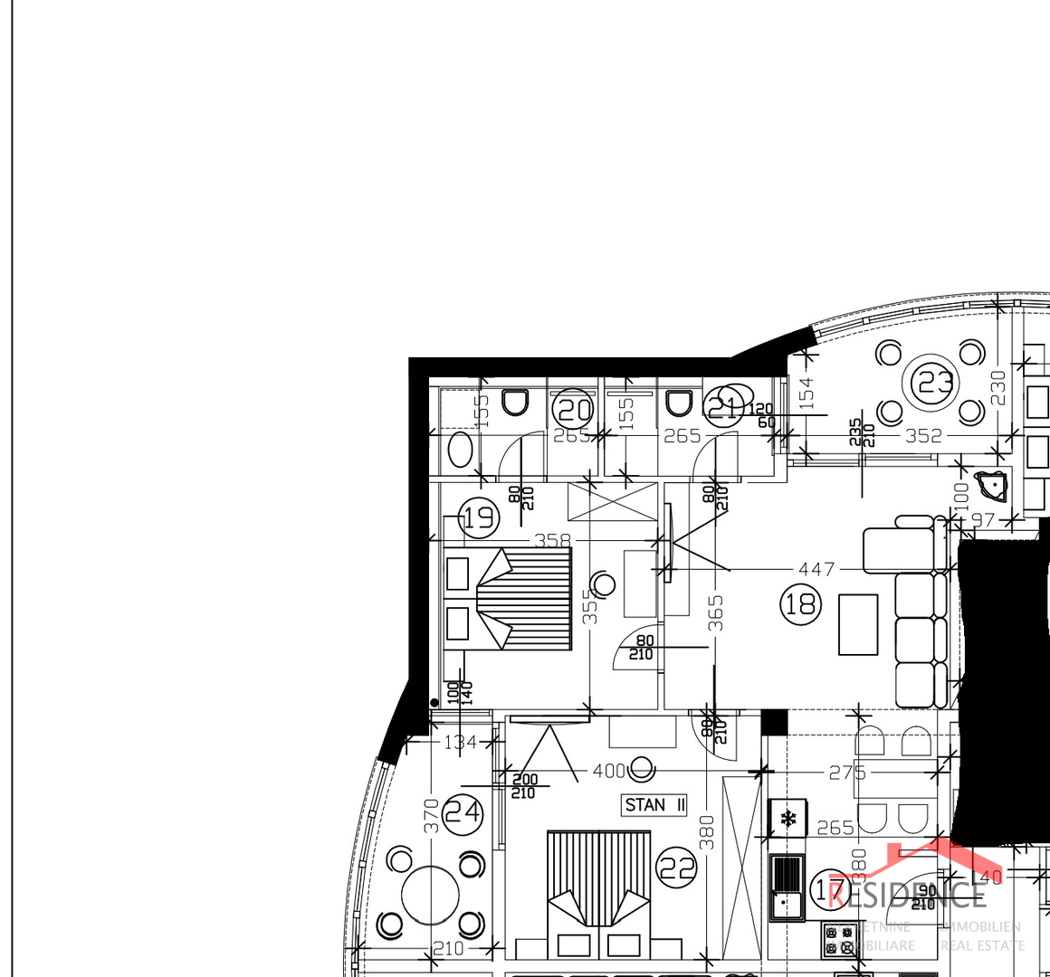 Pula-Veli Vrh, excellent apartment on the second floor