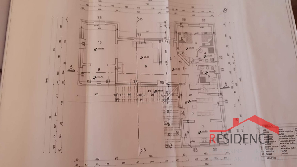 EINFAMILIENHAUS MIT POOL, 7 KM VON VODNJAN