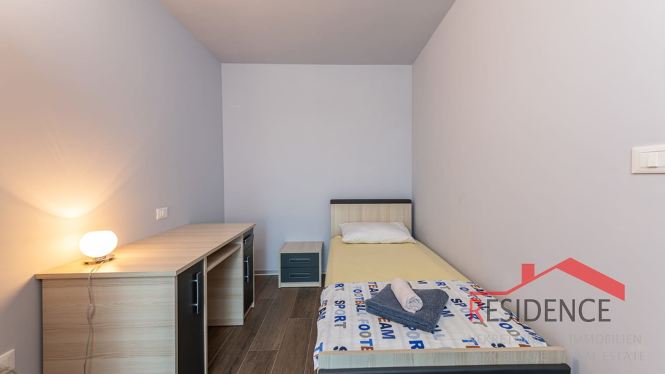 Banjole, Volme, schöne Wohnung im 2. Stock, Meerblick