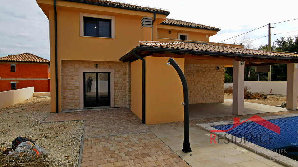 Juršići, Umgebung, neues Einfamilienhaus mit Swimmingpool