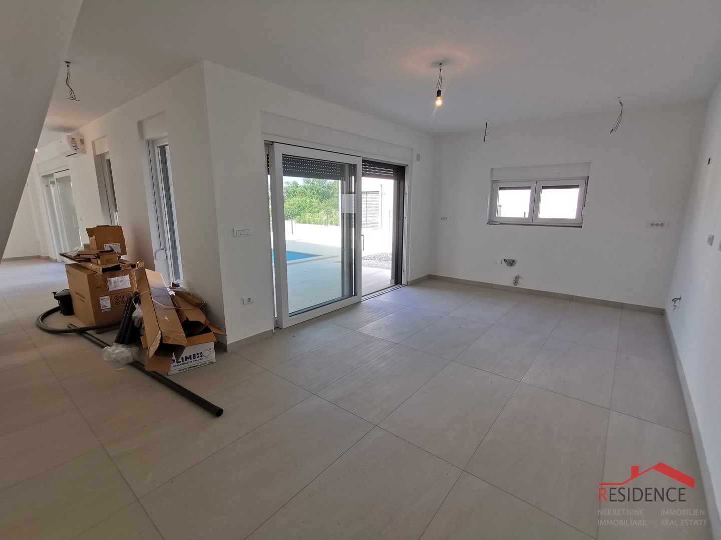 Ližnjan, modern duplex house with swimming pool