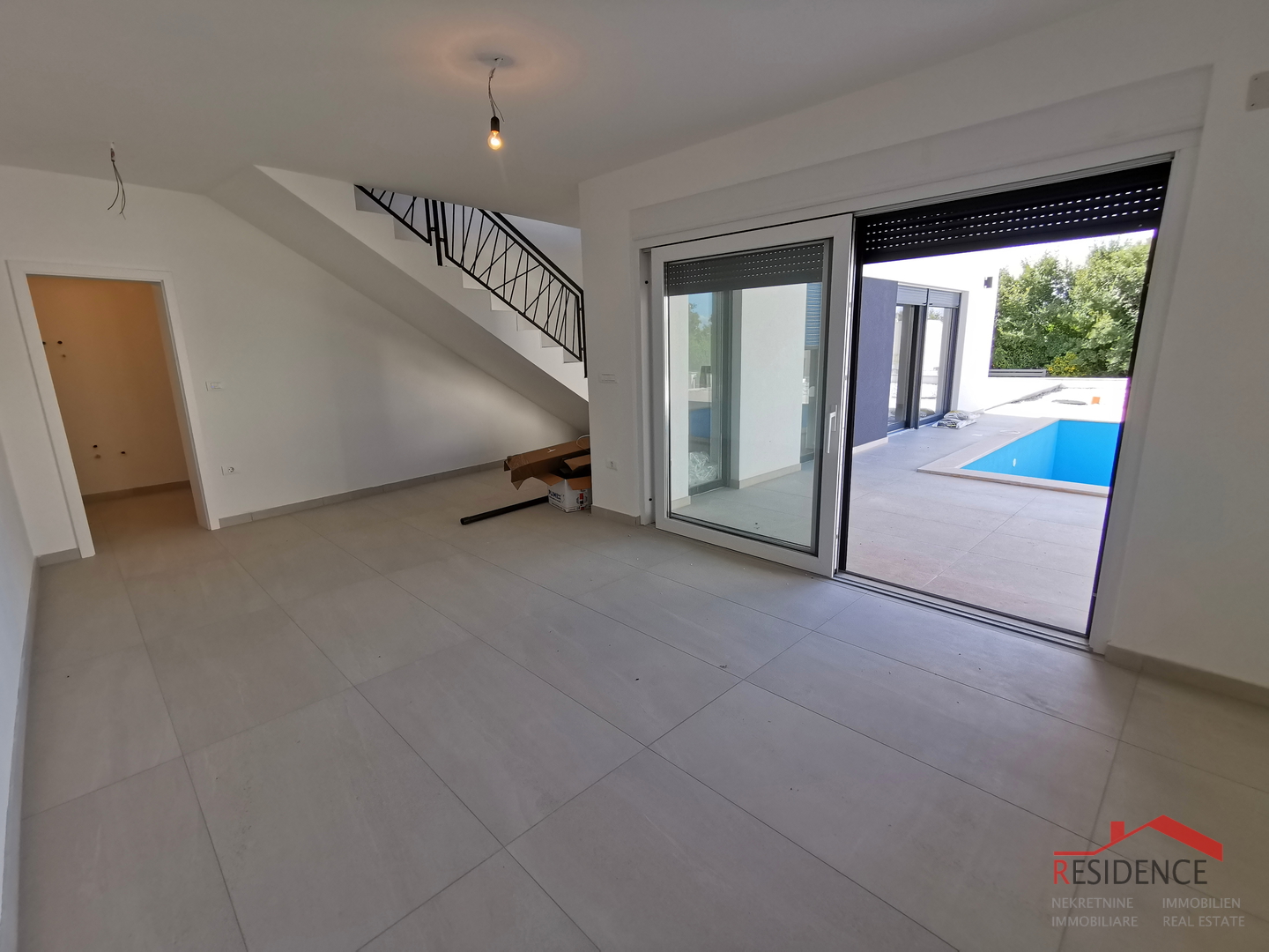 Ližnjan, modern duplex house with swimming pool