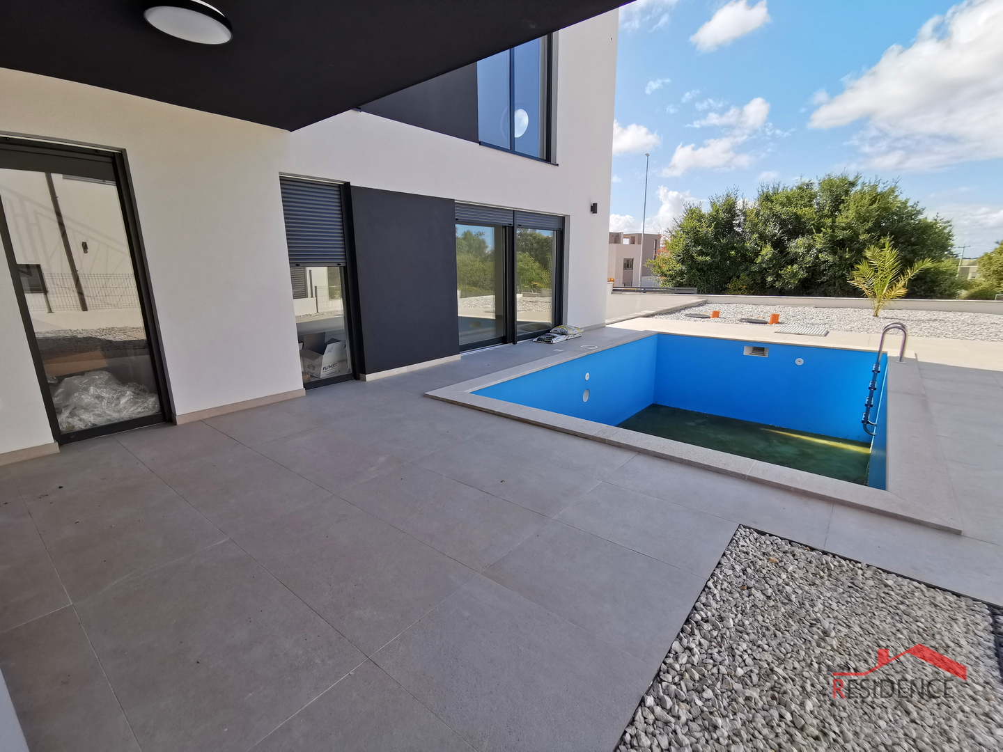 Ližnjan, modern duplex house with swimming pool