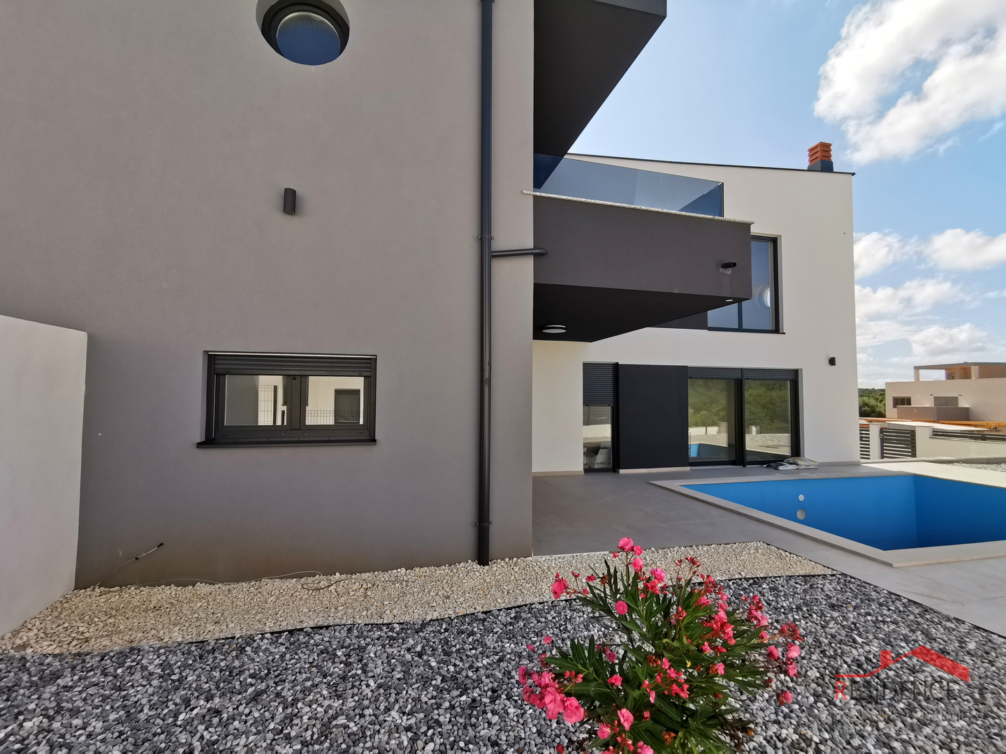 Ližnjan, modern duplex house with swimming pool