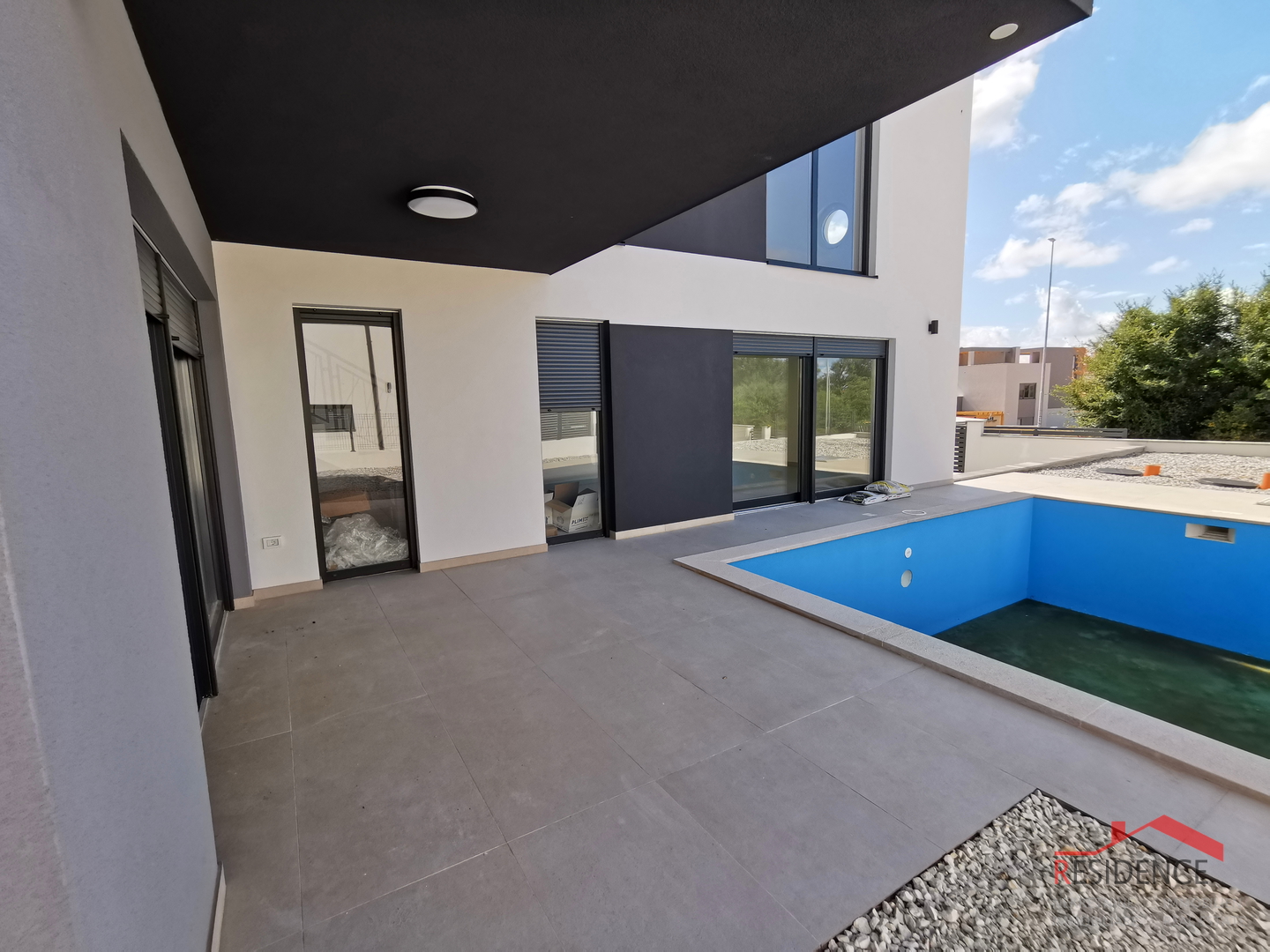 Ližnjan, modern duplex house with swimming pool