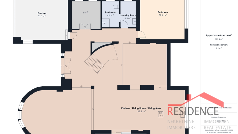 Banjole&comma; luxury villa with a swimming pool&comma; near by sea and Marina