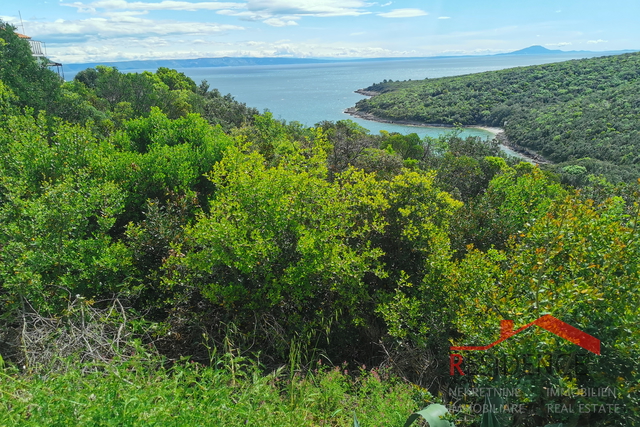 Ackerland in Peruški, in der nähe des Meeres