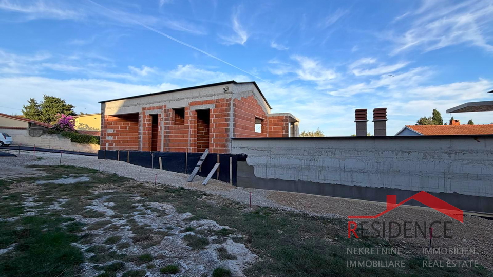 Premantura, 2 samostojni hiši v Roh Bau fazi, pogled na morje