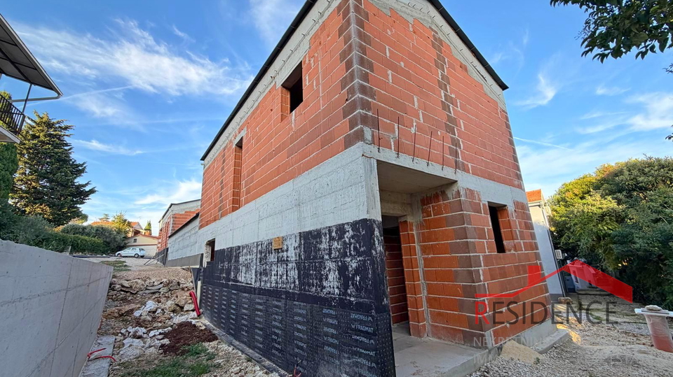 Premantura, 2 samostojni hiši v Roh Bau fazi, pogled na morje