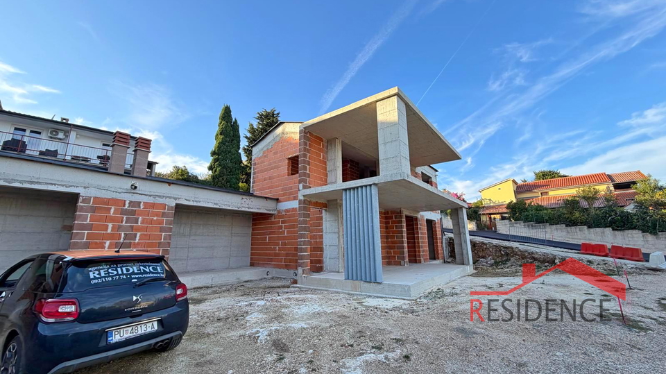 Premantura, 2 samostojni hiši v Roh Bau fazi, pogled na morje