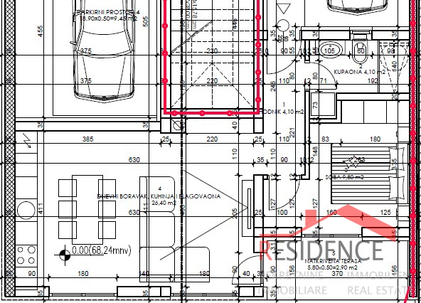 Stan, novogradnja, prizemlje, parkirno mjesto, vrt