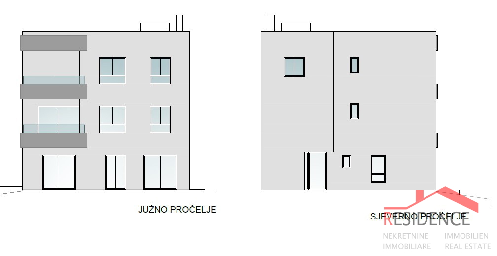 Veli Vrh, stan na prvom katu u novogradnji