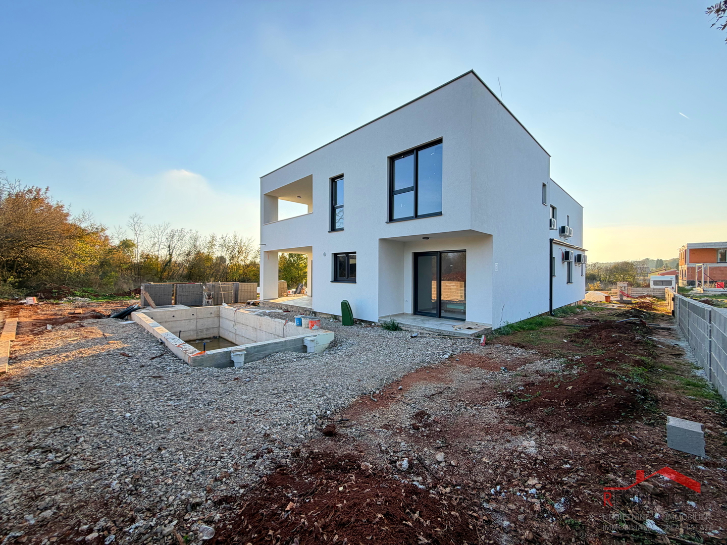 Pula, Loborika-okolica, duplex kuća s bazenom