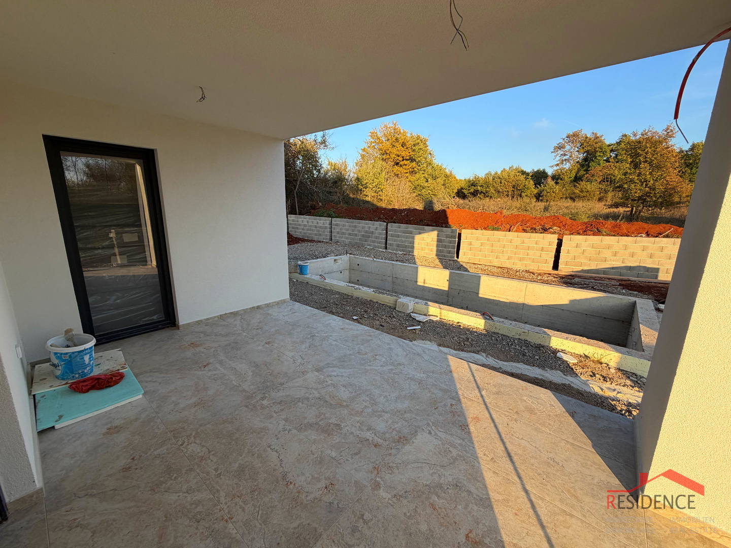 Pula, Loborika-okolica, duplex kuća s bazenom