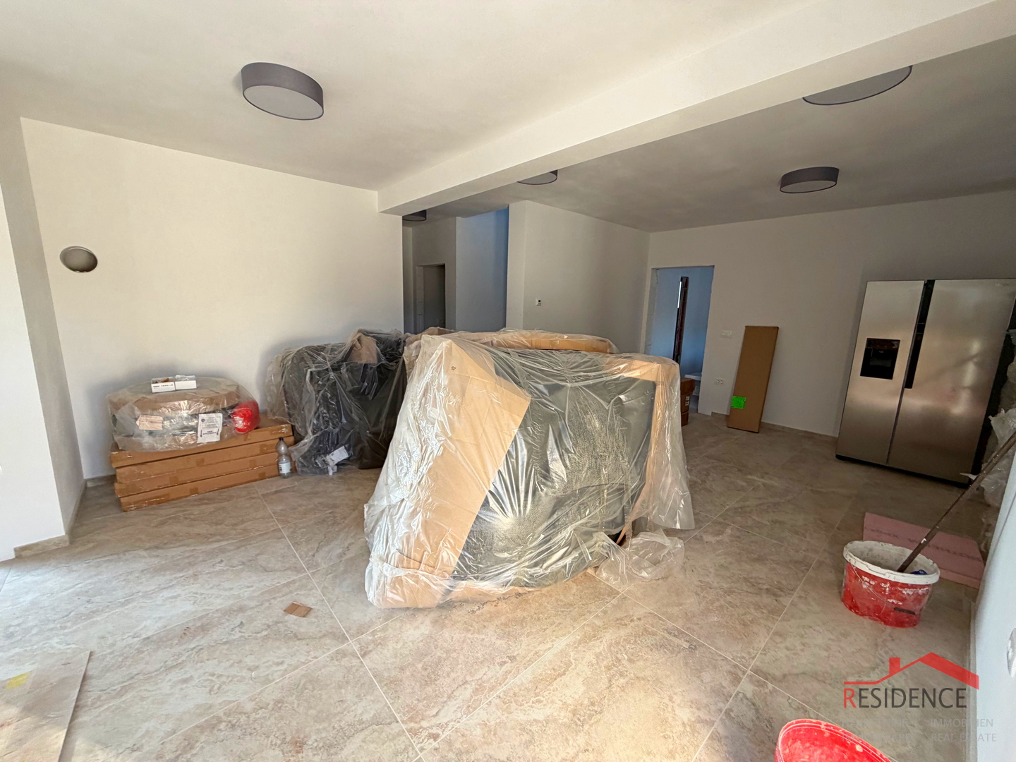 Pula, Loborika-okolica, duplex kuća s bazenom