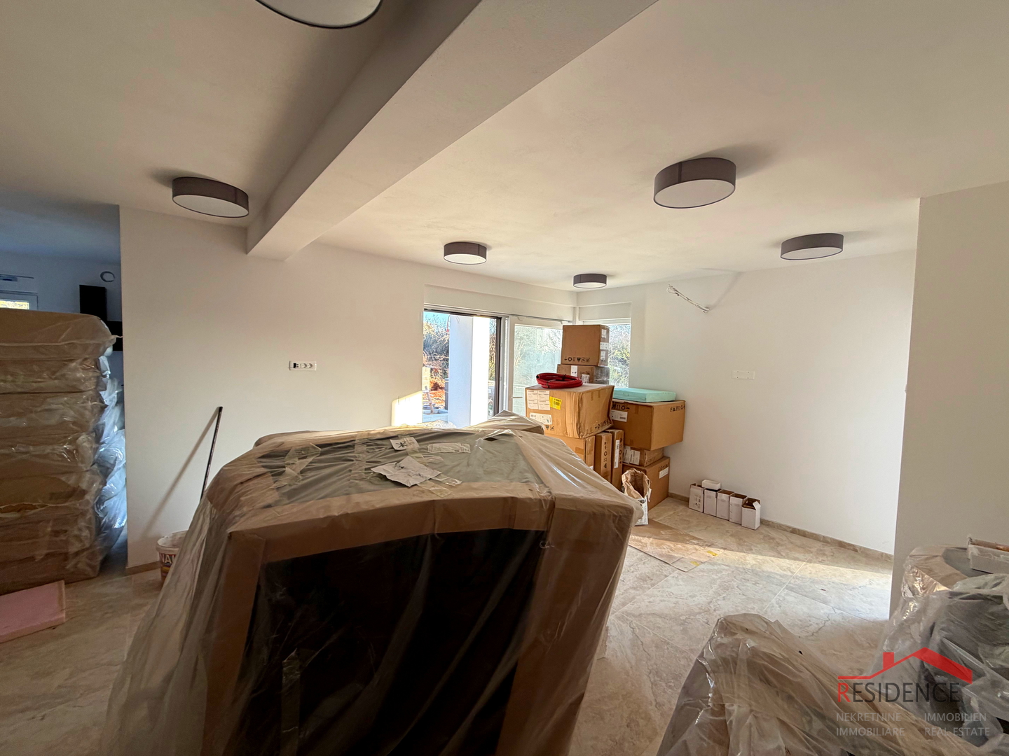 Pula, Loborika-okolica, duplex kuća s bazenom