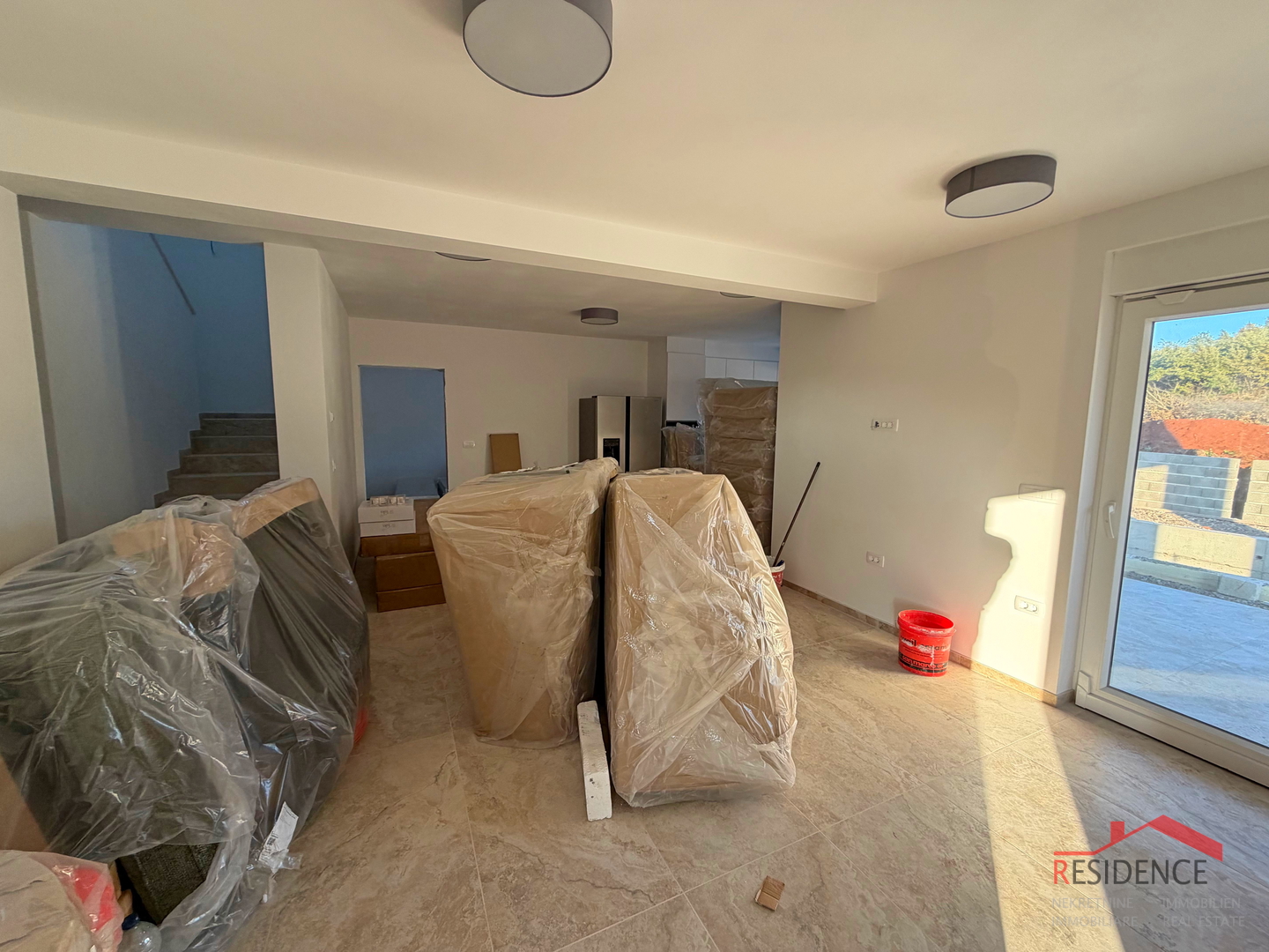 Pula, Loborika-okolica, duplex kuća s bazenom