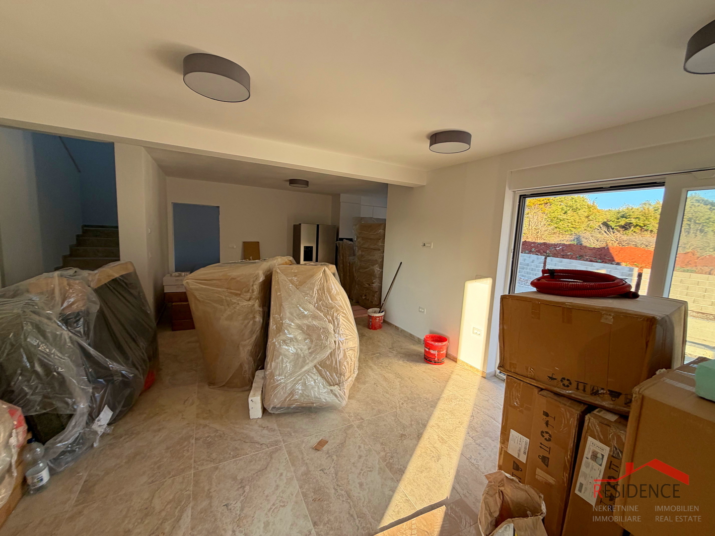 Pula, Loborika-okolica, duplex kuća s bazenom