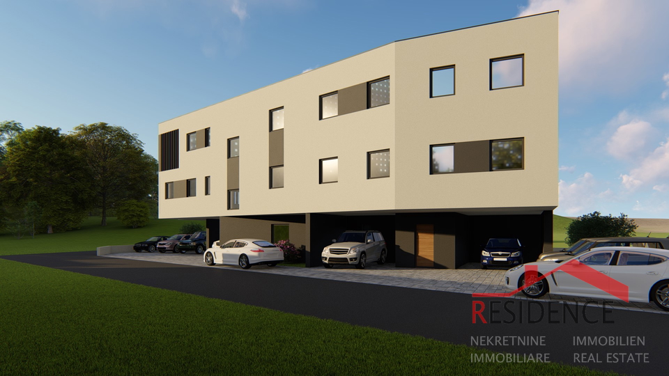 Wohnung, Neubau, 1. Stock, 2 Schlafzimmer