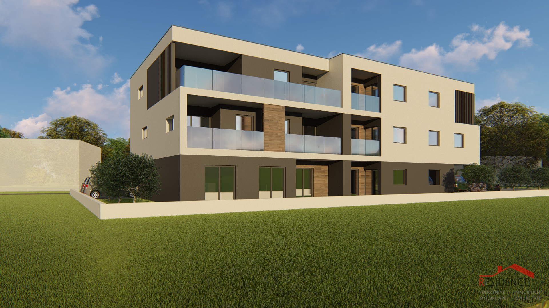 partment, new building, 1st floor, 2 bedrooms