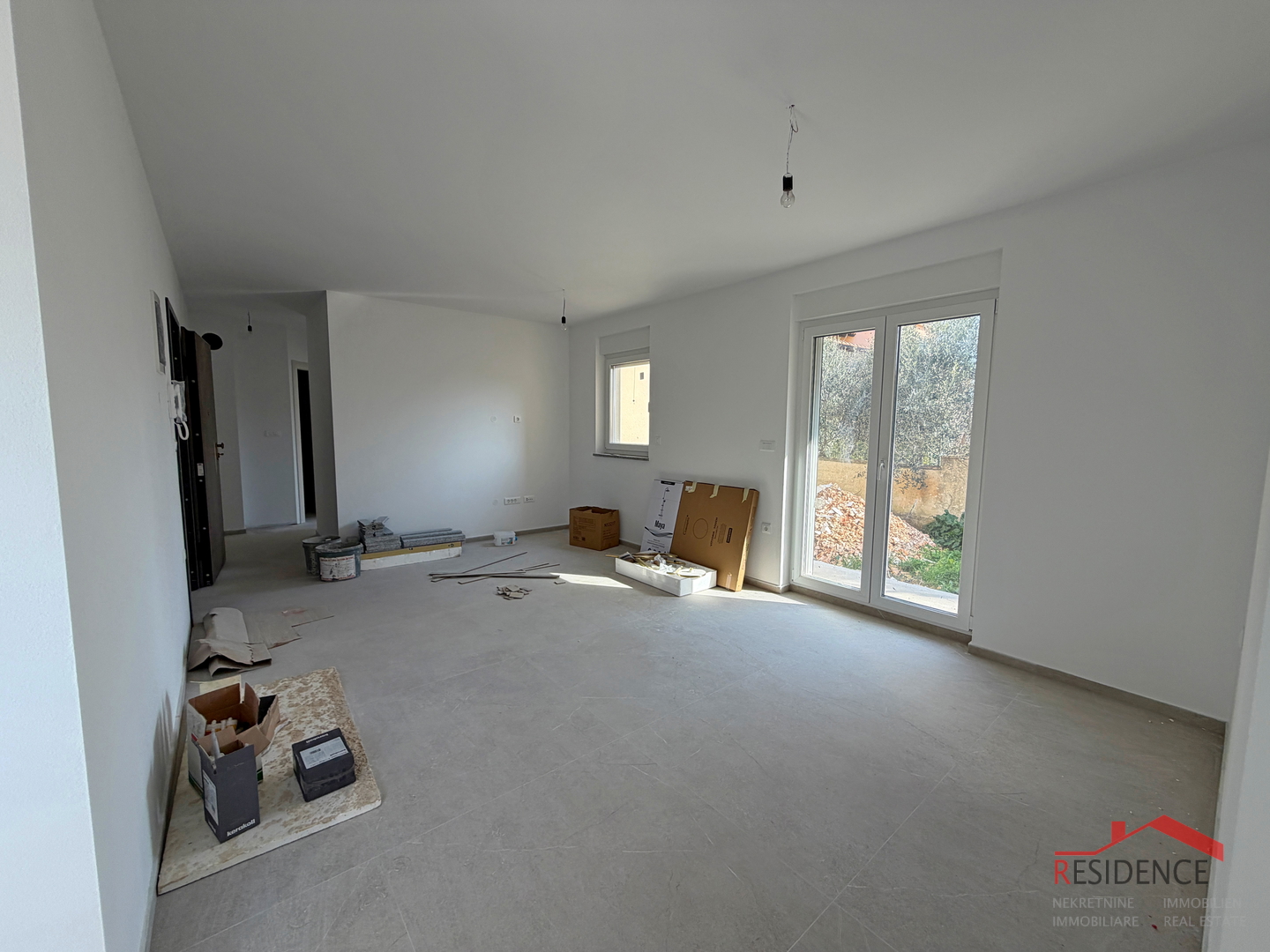 Pula, Valdebek, ground floor apartment, 2 bedrooms, parking space