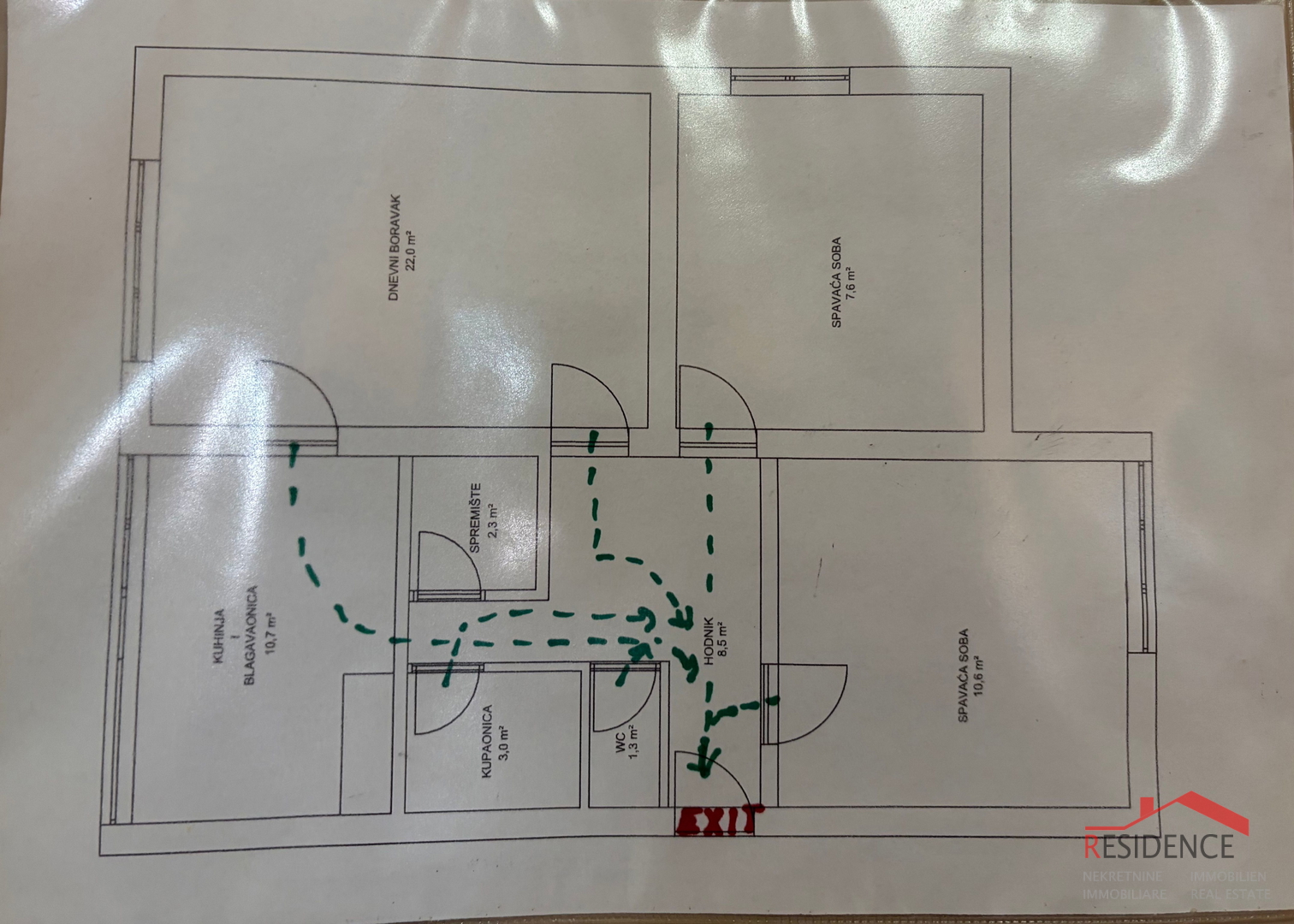 Pula, Kaštanjer, apartment on the 2nd floor