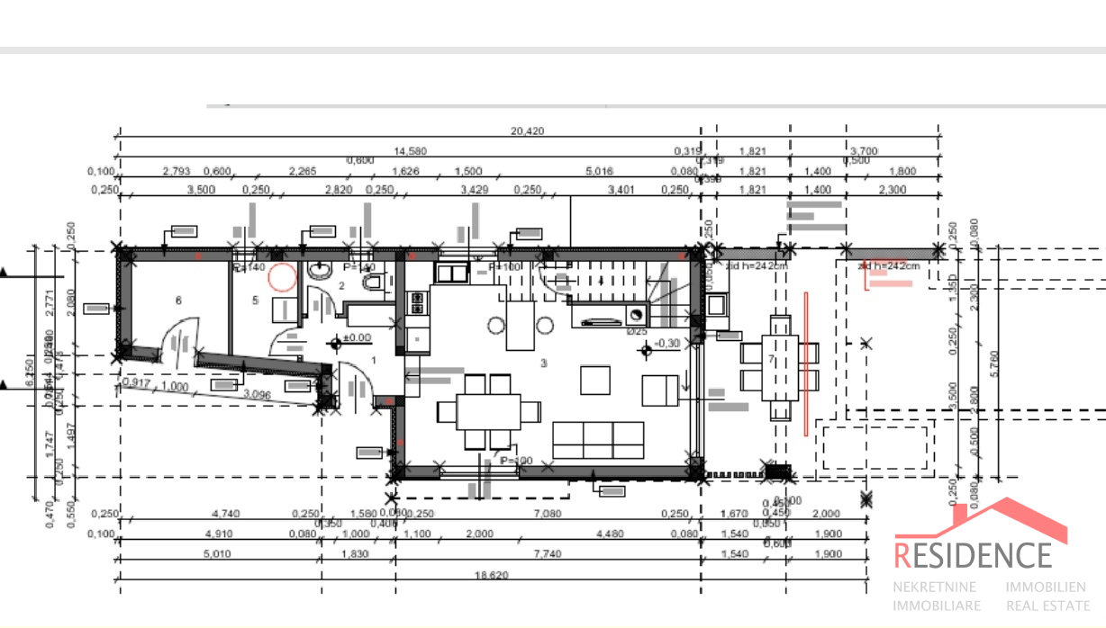Ližnjan, nova villa s bazenom i pogledom na more