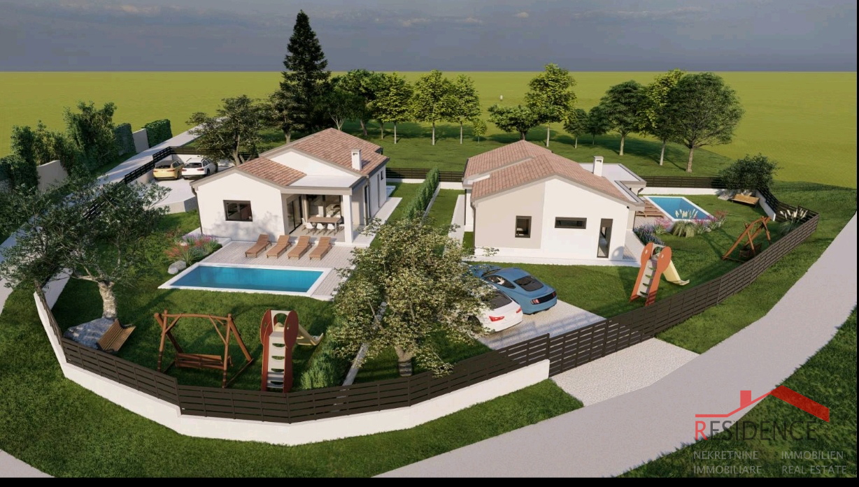 Samostojeća nova kuća u okolici Svetvičenta