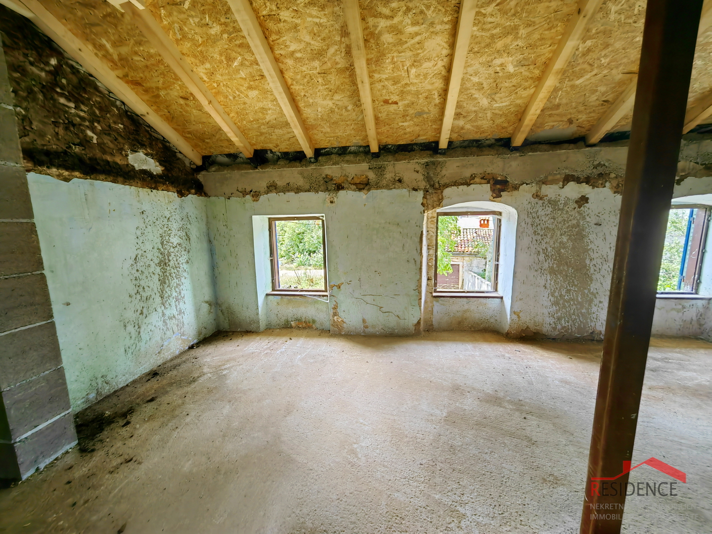 Žminj,  istarska kamena kuća, pomoćni objekt, okućnica