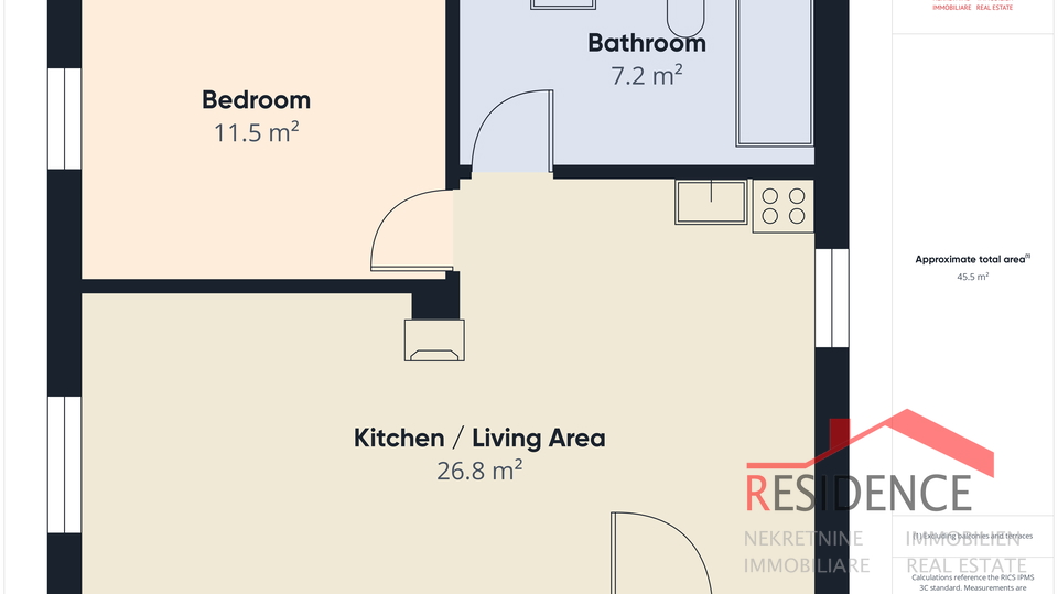 Villa con grande tenuta adatta al turismo della salute e del benessere - zona di Svetvin&ccaron;enat