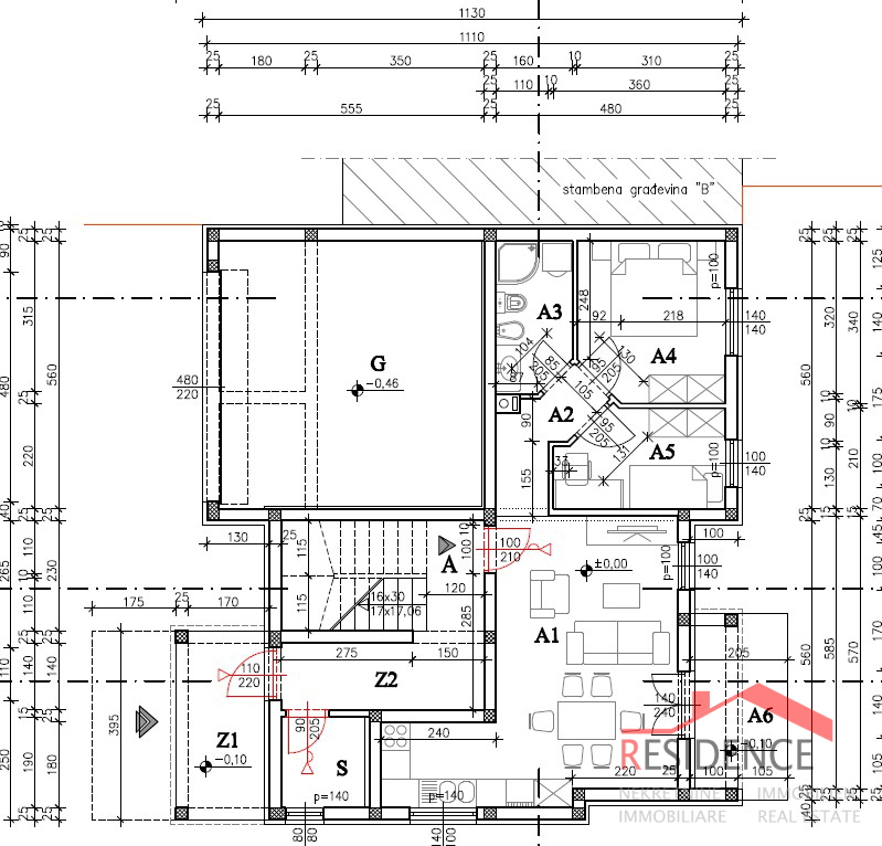 Pula, Valdebek, Erdgeschosswohnung, 2 Schlafzimmer, Parkplatz
