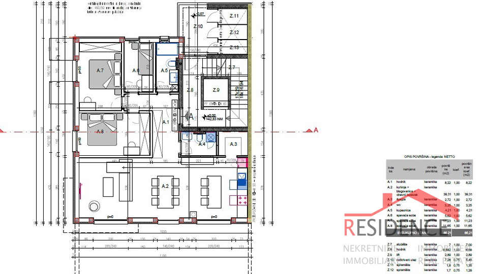 Apartment, 112 m2, For Sale, Pula - Veli vrh