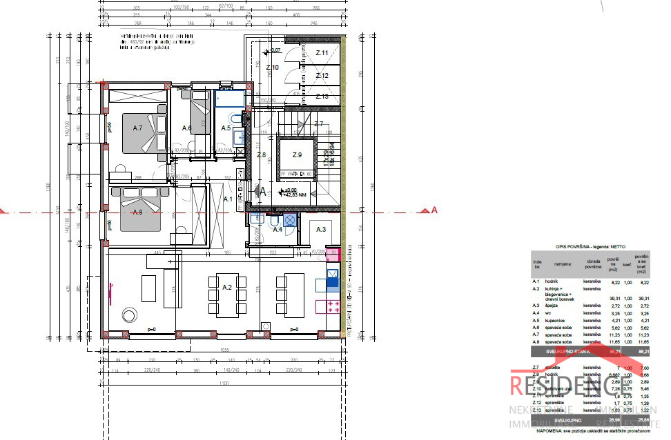 Veli Vrh, stan u novogradnji u prizemlju s vrtom