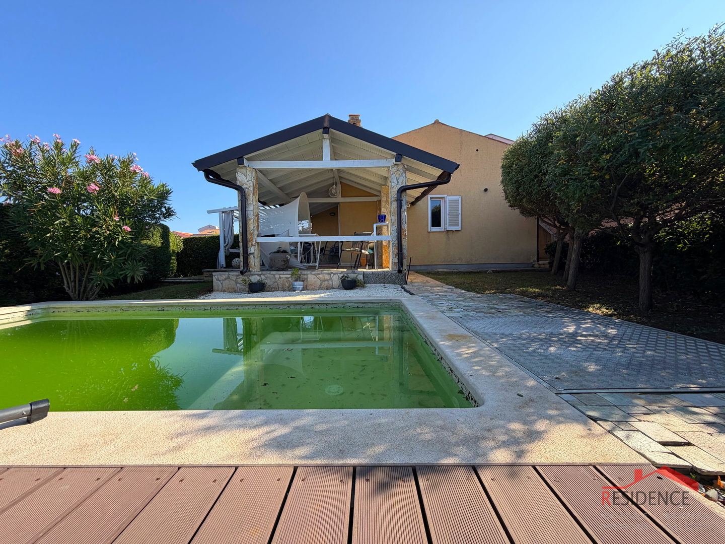 Banjole, Volme, kuća sa bazenom, vrt