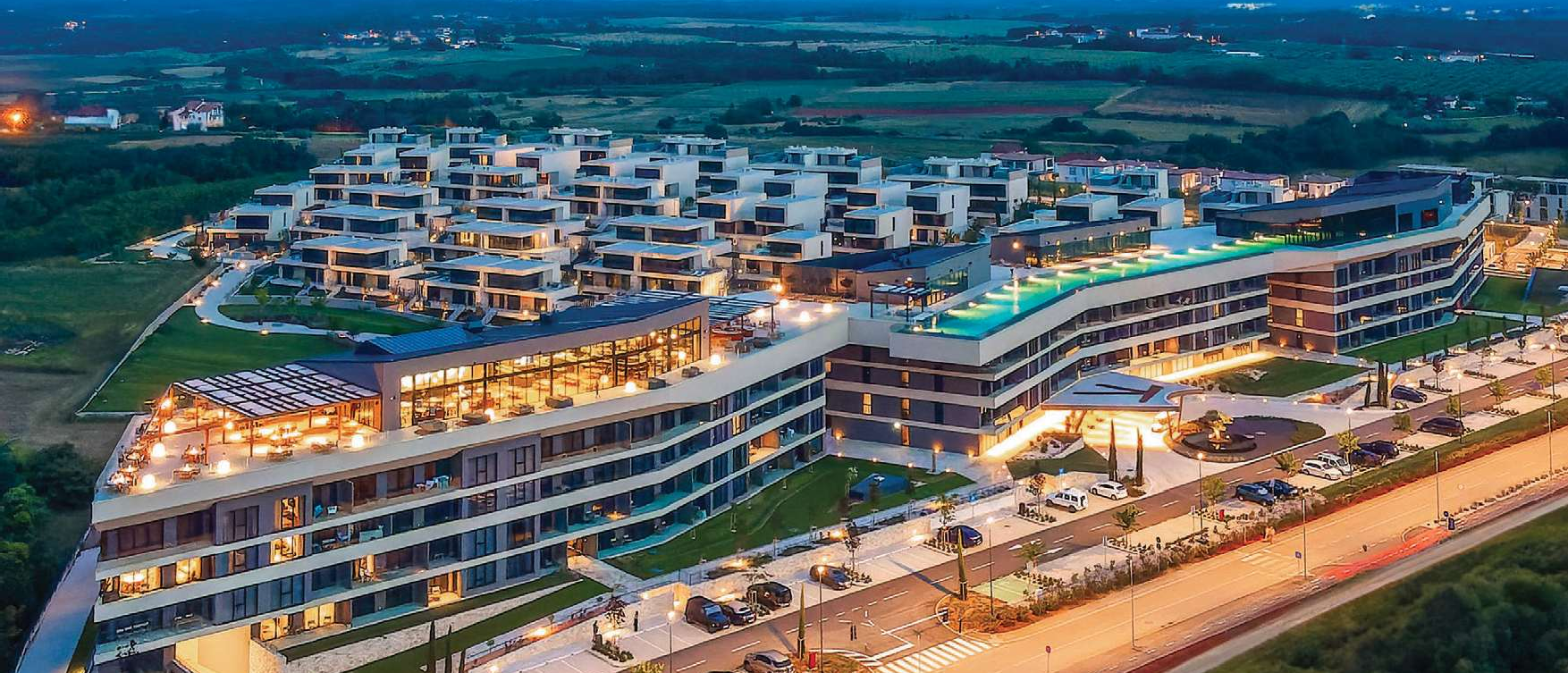 Ekskluzivna luksuzna vila sa krovnim bazenom !!! Najljepši novi resort u Hrvatskoj.