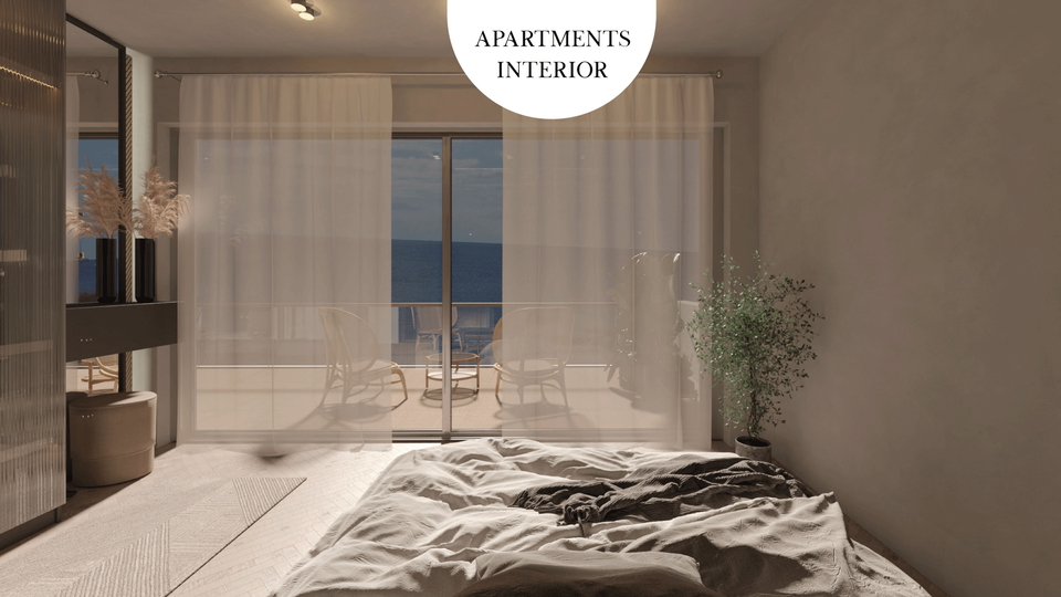 A special opportunity&excl; New luxury resort near the sea&excl; Apartment on the ground floor&excl;